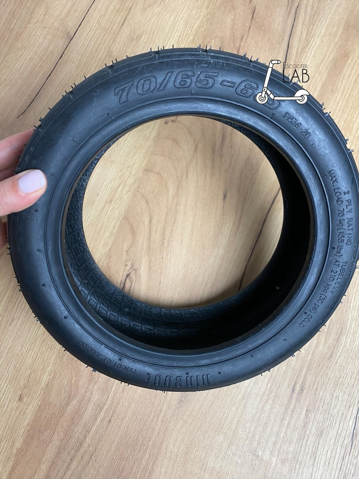 Покрышка 70/65-6.5 для электросамокатов Maxxter Teo Max/Ninebot Max G30/Crosser T4, Like.Bike One Max