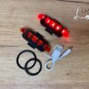 Дополнительный задний LED USB фонарь/мигалка| eScooterLAB
