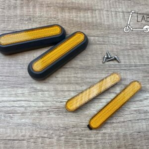 Бічні накладки заднього колеса жовті (Xiaomi pro/2, 1s, m365, essential, mi 3 сяомі)