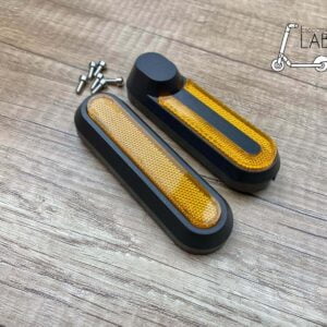 Бічні накладки переднього колеса жовті (Xiaomi pro/2, 1s, m365, essential, mi 3 сяомі)