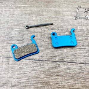 Гальмівні колодки металеві блакитні (Ninebot P100se, P65 п100)