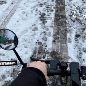 Кріплення дзеркала на грипсу руля