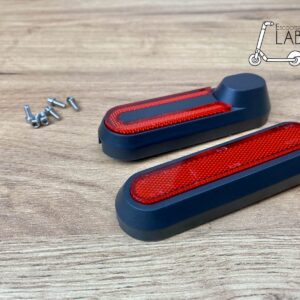 Бічні накладки переднього колеса червоні (Xiaomi pro/2, 1s, m365, essential, mi 3 сяомі)