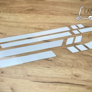Світловідбивні наклейки Хром (Ninebot Max G30, Kugoo G30, LikeBike Max г30)