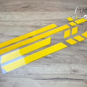 Світловідбивні наклейки Жовтий (Ninebot Max G30, Kugoo G30, LikeBike Max г30)