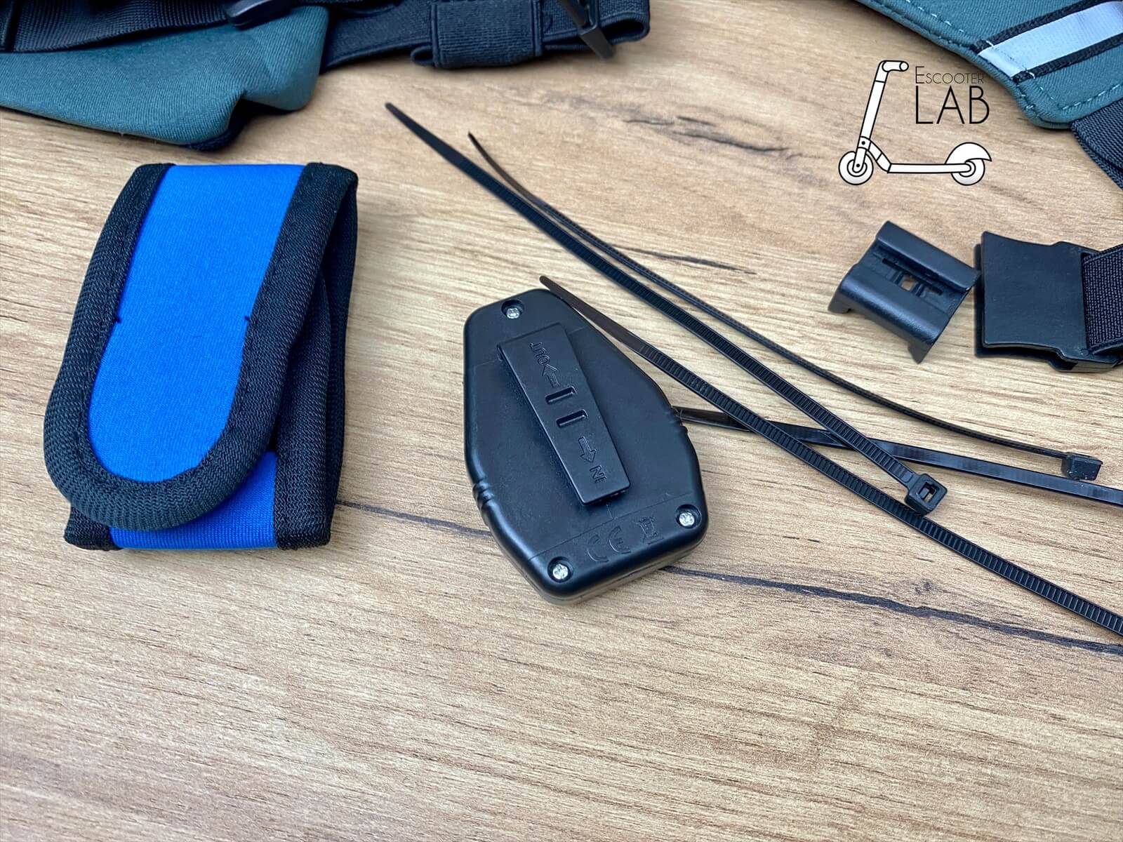 Сигнальний USB-жилет з поворотниками | eScooterLAB