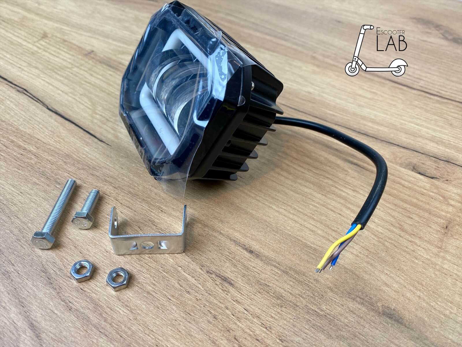 Led фара 30W 3х-лінзова до електросамокату | eScooterLAB
