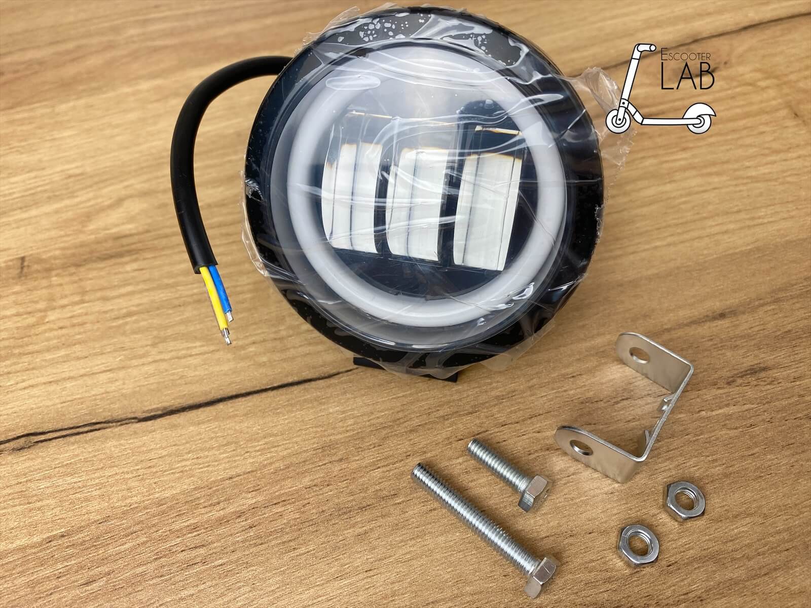 Led фара 30W 3х-лінзова до електросамокату | eScooterLAB