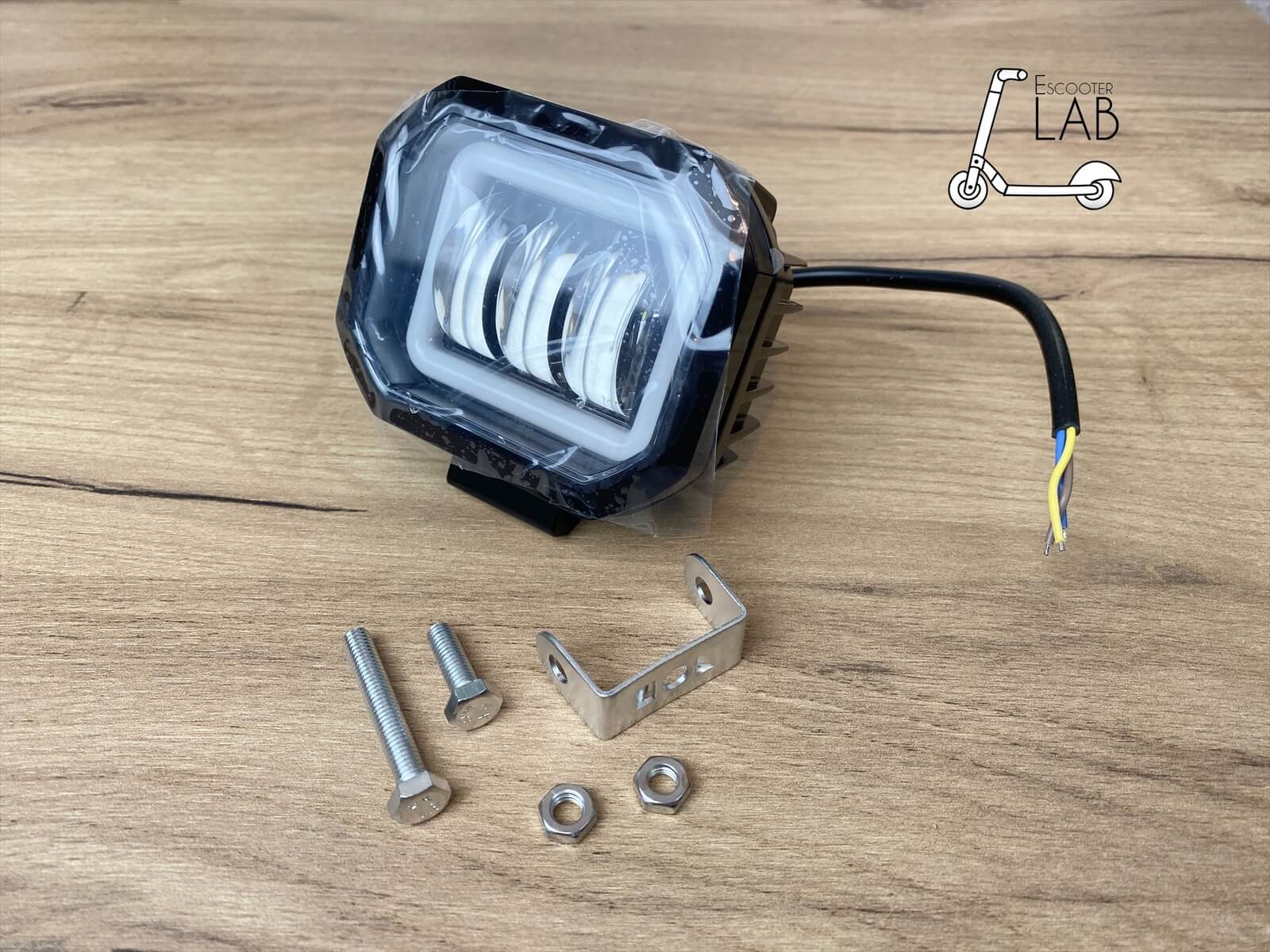 Led фара 30W 3х-лінзова до електросамокату | eScooterLAB