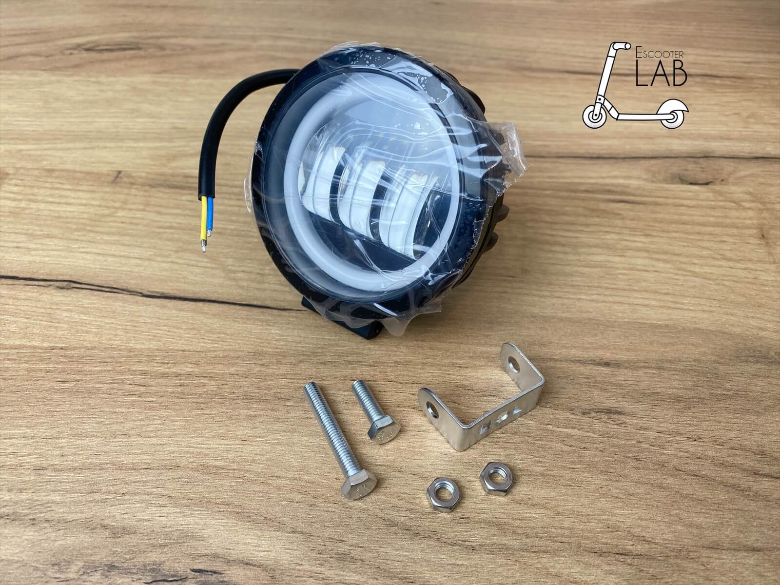 Led фара 30W 3х-лінзова до електросамокату | eScooterLAB