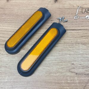 Бічні накладки з катафотами на заднє колесо (Xiaomi 4 Pro /сяомі) жовтий G1-1