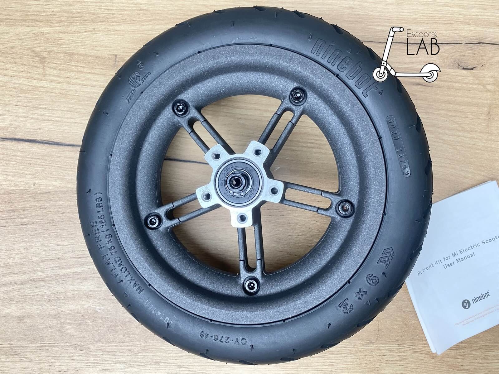 Заднє колесо з антипрокольною покришкою Ninebot (Оригінал) до Xiaomi Pro 2 | eScooterLAB