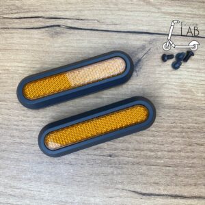 Бічні накладки з катафотами на заднє колесо (Xiaomi 4 Go /сяомі) жовтий