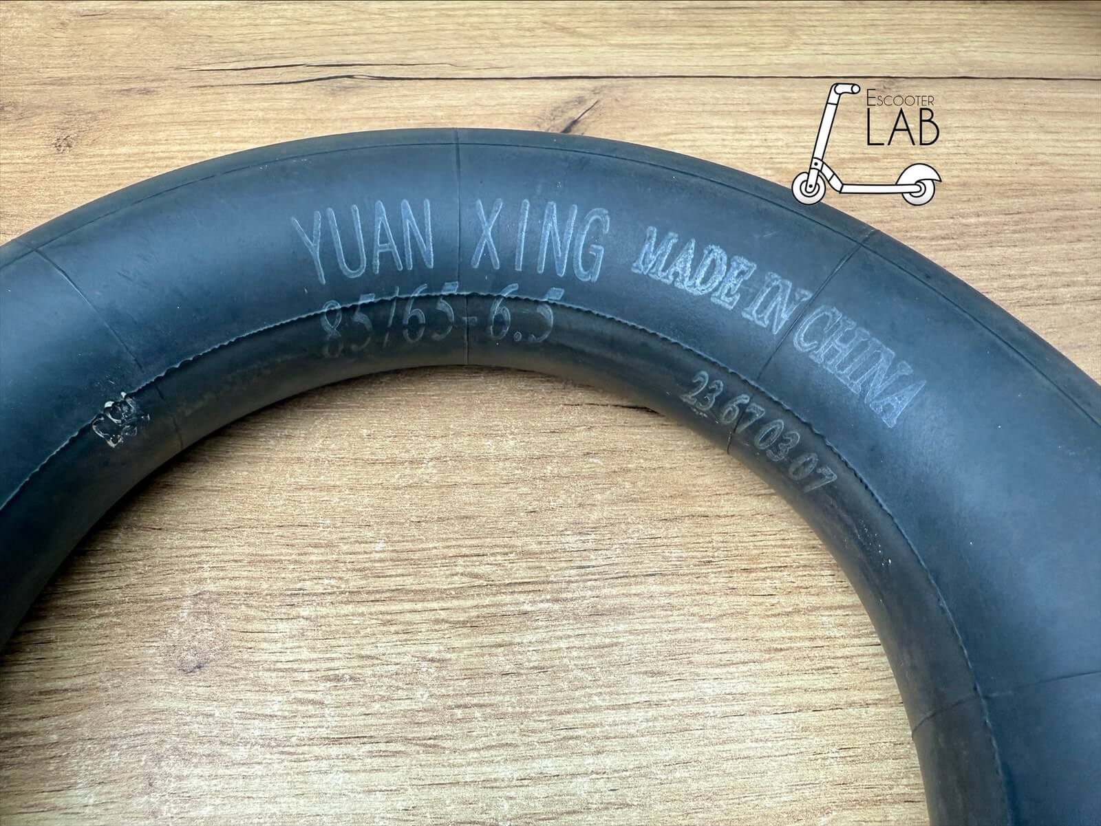 Камера 85/65-6.5 YuanXing з ніппелем 90° | eScooterLAB
