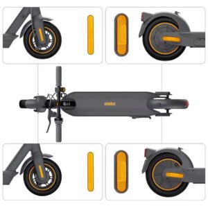 Бічні накладки з катафотами. Комплект (Ninebot Max G30, Kugoo G30 Max /г30) A2-2
