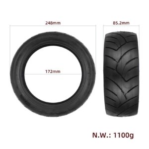 Оригінальна слікова покришка Segway 80/55-7.0 (10.5*3.0) (Ninebot P100SE, P65 /п100) D2-1